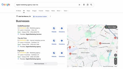 google local map pack