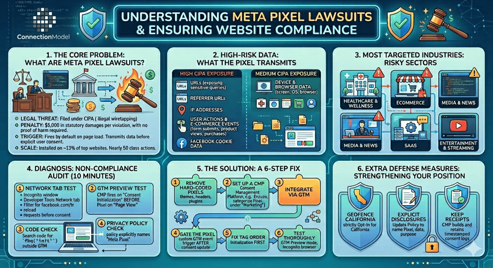 Connection Model Meta Pixel Lawsuit Quick Assessment