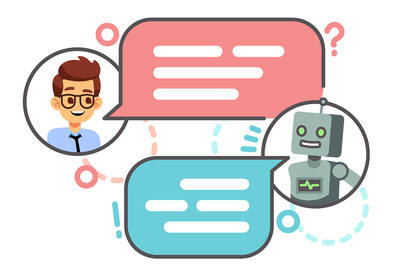 Human agents and chatbots need to work together to start the initial conversation with customers. 