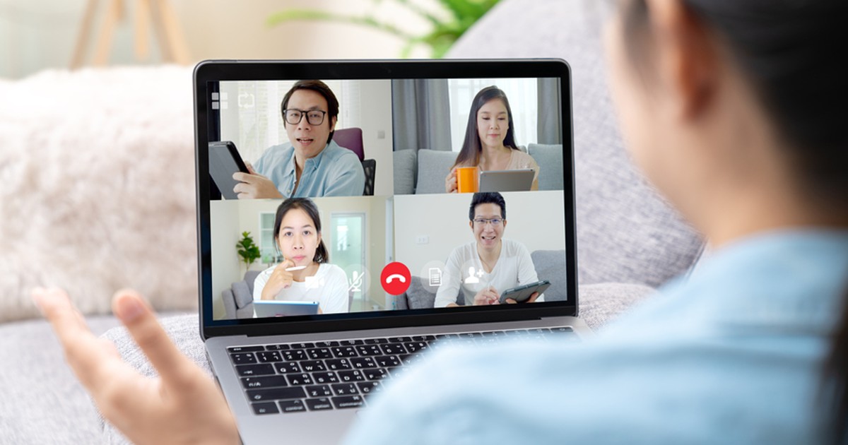 Virtual meeting.