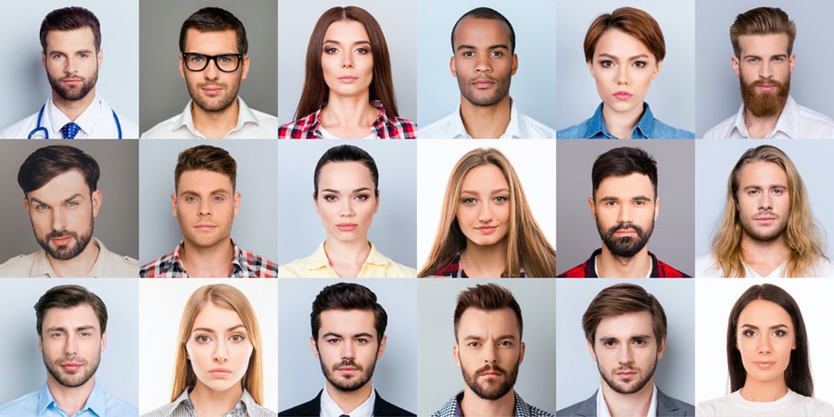 Profile photos of people.